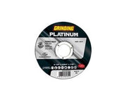 DISCHI DA TAGLIO SOTTILE PLATINUM CENTRO PIANO PER FERRO/INOX- - ø mm.115x1.6 foro 22,23 da taglio per ferro/inox - 25 pezzi GRINDING