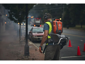 Soffiatore a zaino Husqvarna 550iBTX motore Brushlesse senza batteria e carica