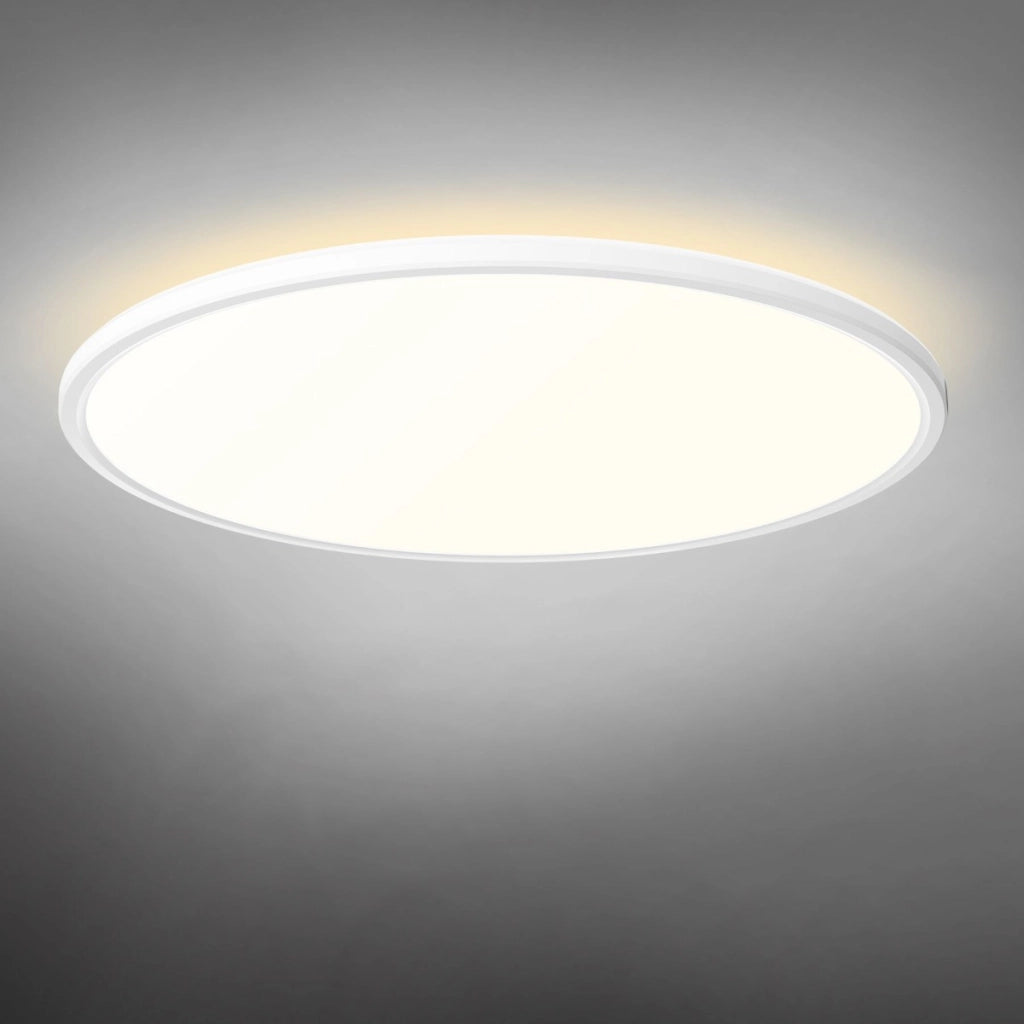 Plafoniera LED tonda Ø50 bianca CCT 44W IP54 Videx