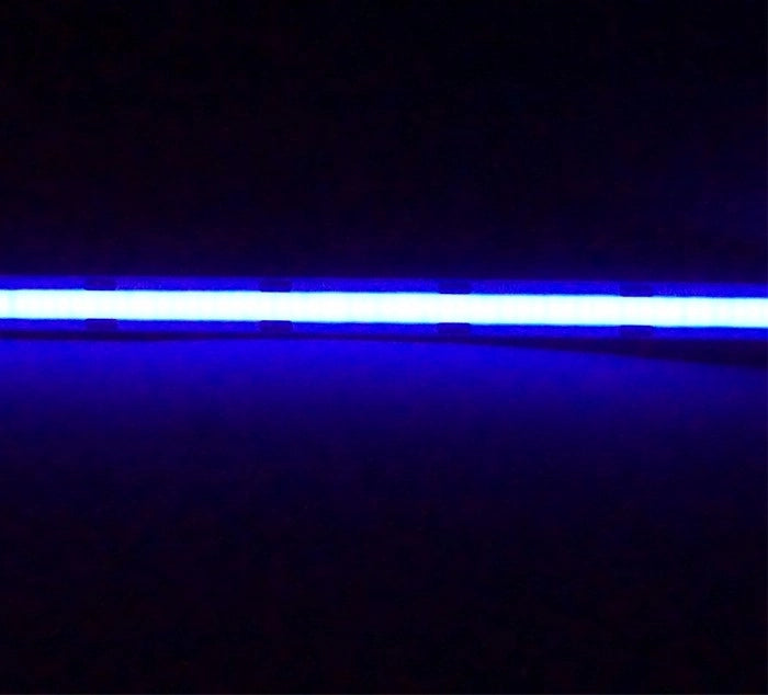 Striscia LED COB 480 9W/m blu 12V IP20 5m dimmerabile Ecolight