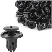Viti di plastica a clip 30 pezzi - Clip di fissaggio in nylon - Fissaggio universale per bumper - Protezione da graffi - Resistenti al trascinamento e alla corrosione - Dimensioni 19,6 x 14 x 10 mm - Clip autoadesivi