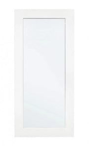 Specchio Rettangolare Legno Bianco Moderno da Interno 82x172 - YOUNG