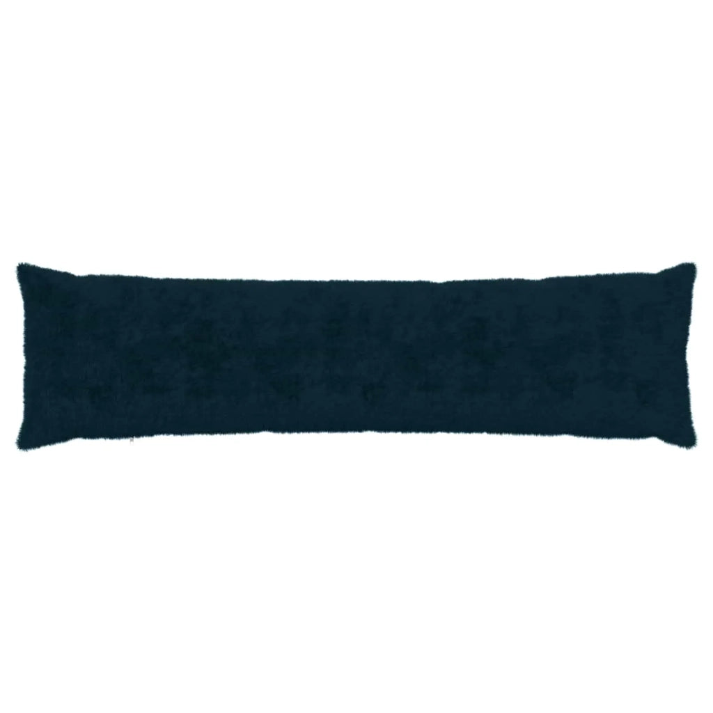 Federa HEERLEN Blu navy 40 x 145 cm Pelliccia di Coniglio Finta 909095