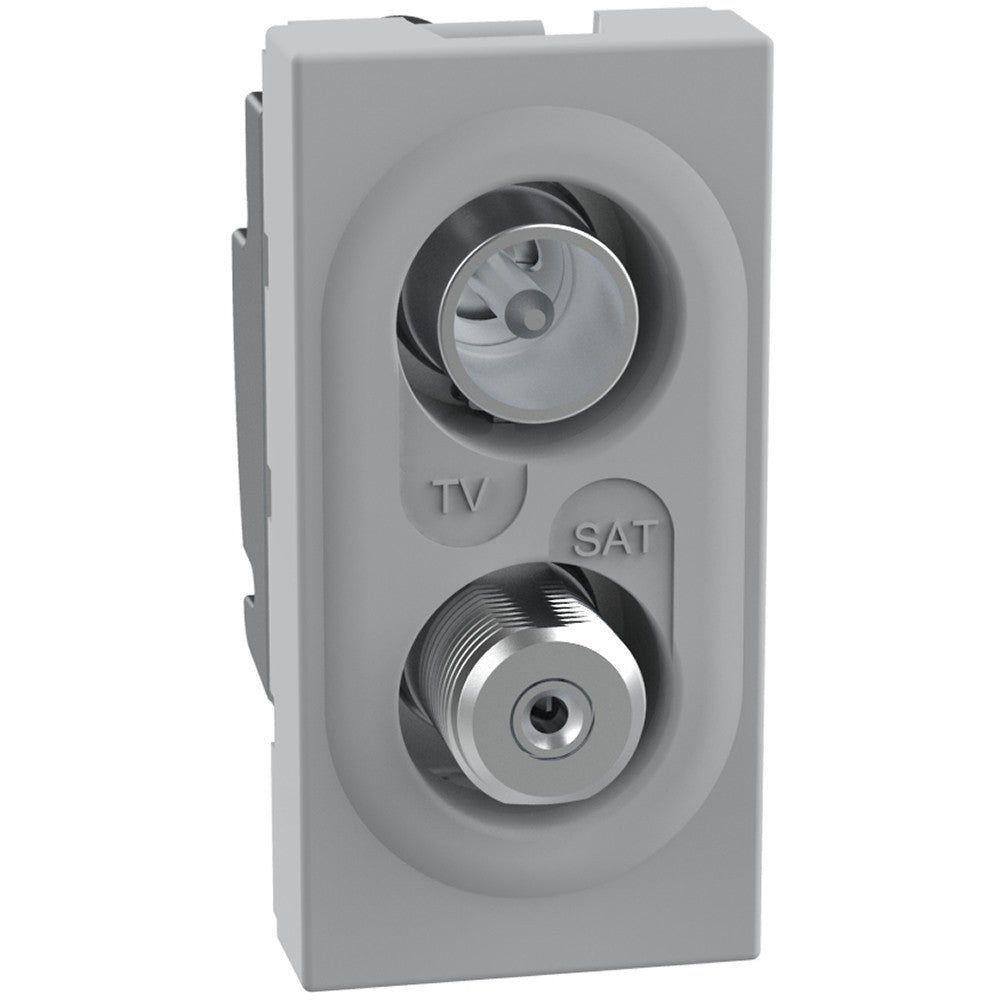 Presa TV-SAT Bticino MatixGO diretta 1 modulo grigia JG4214D