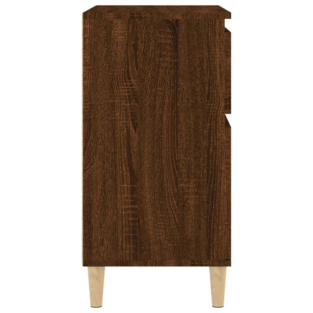 Buffet credenza cassettiera armadio mobile contenitore organizer per cucina soggiorno salotto 60 x 35 x 70 cm legno ingegnerizzato marrone 02_0031293