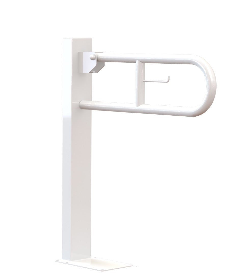 BARRA DI SOSTEGNO CON ANCORAGGIO A PAVIMENTO