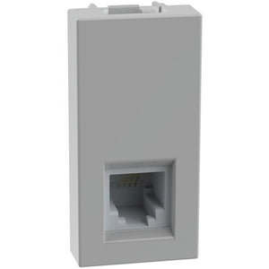 Presa telefonica RJ11 Bticino MatixGO tipo K10 1 modulo grigia JG4258RJ11