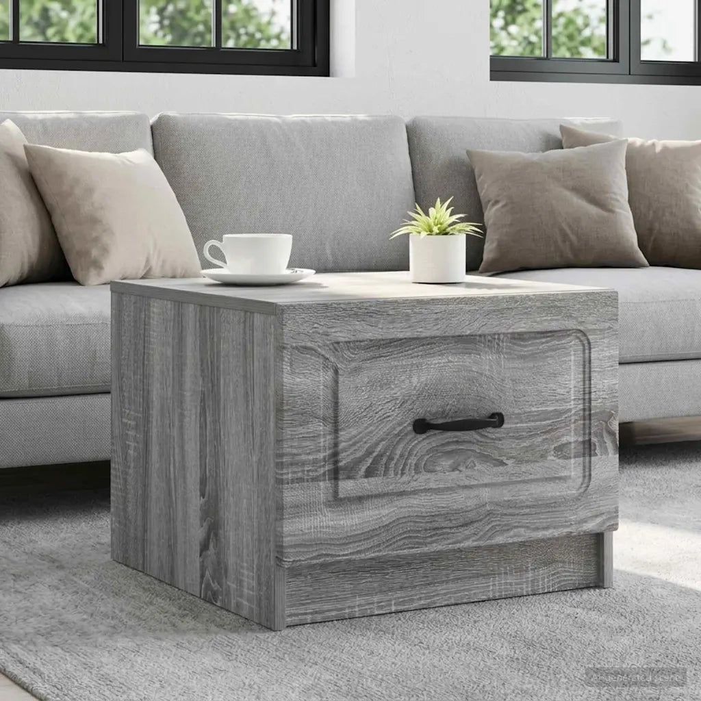 Tavolino da salotto Grigio Sonoma 49 x 50 x 37 cm 895891