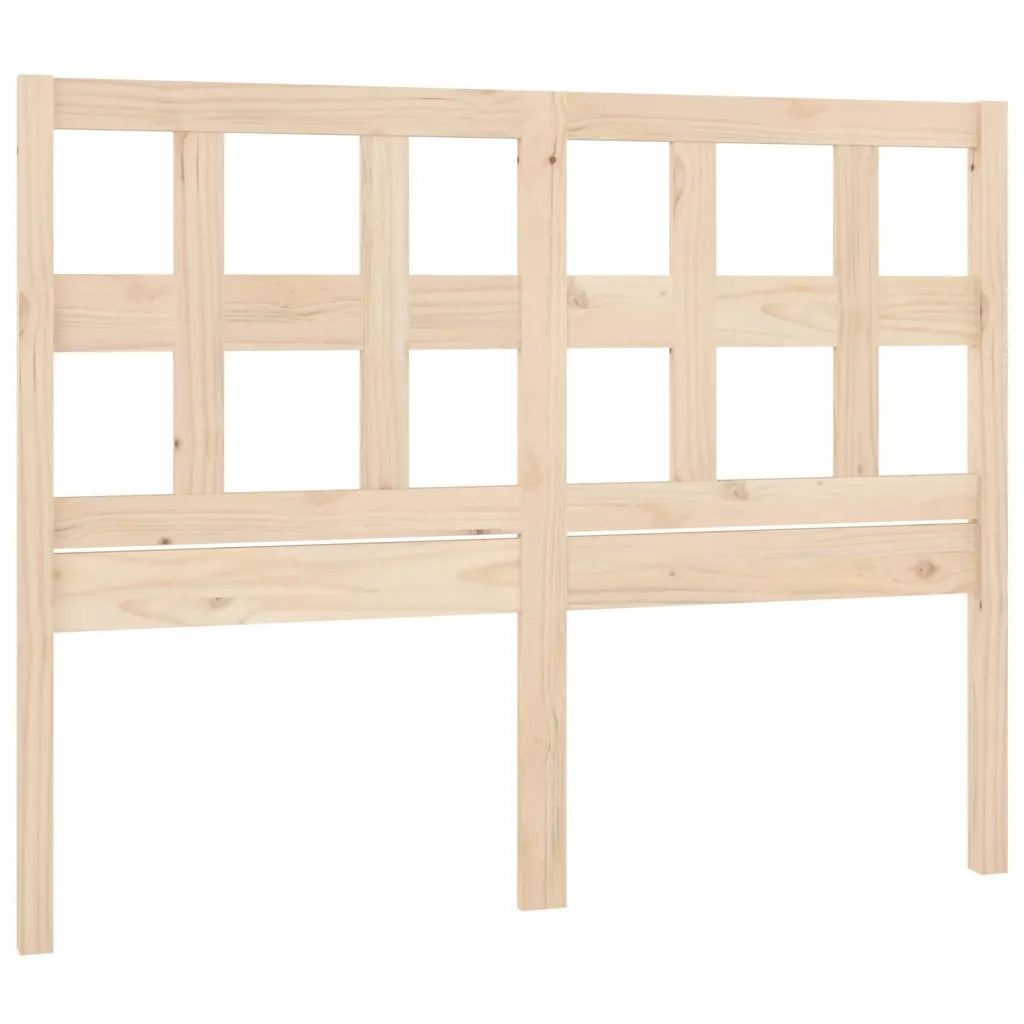 Testiera per Letto-Testata-Testiera Decorativa 205,5x4x100 cm in Legno Massello di Pino 508630