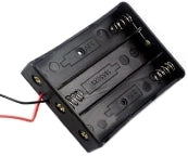 Portapile per 3 batterie 18650