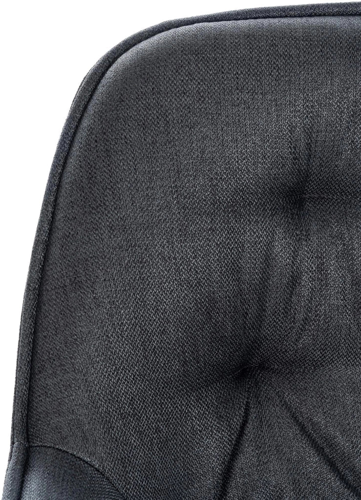 Sgabello da bar Gibson grigio scuro,Tessuto