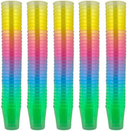 Vetrini da cocktail in plastica - 160 pezzi - 29 ml - Resistenti all'urto - Ideali per feste e matrimoni