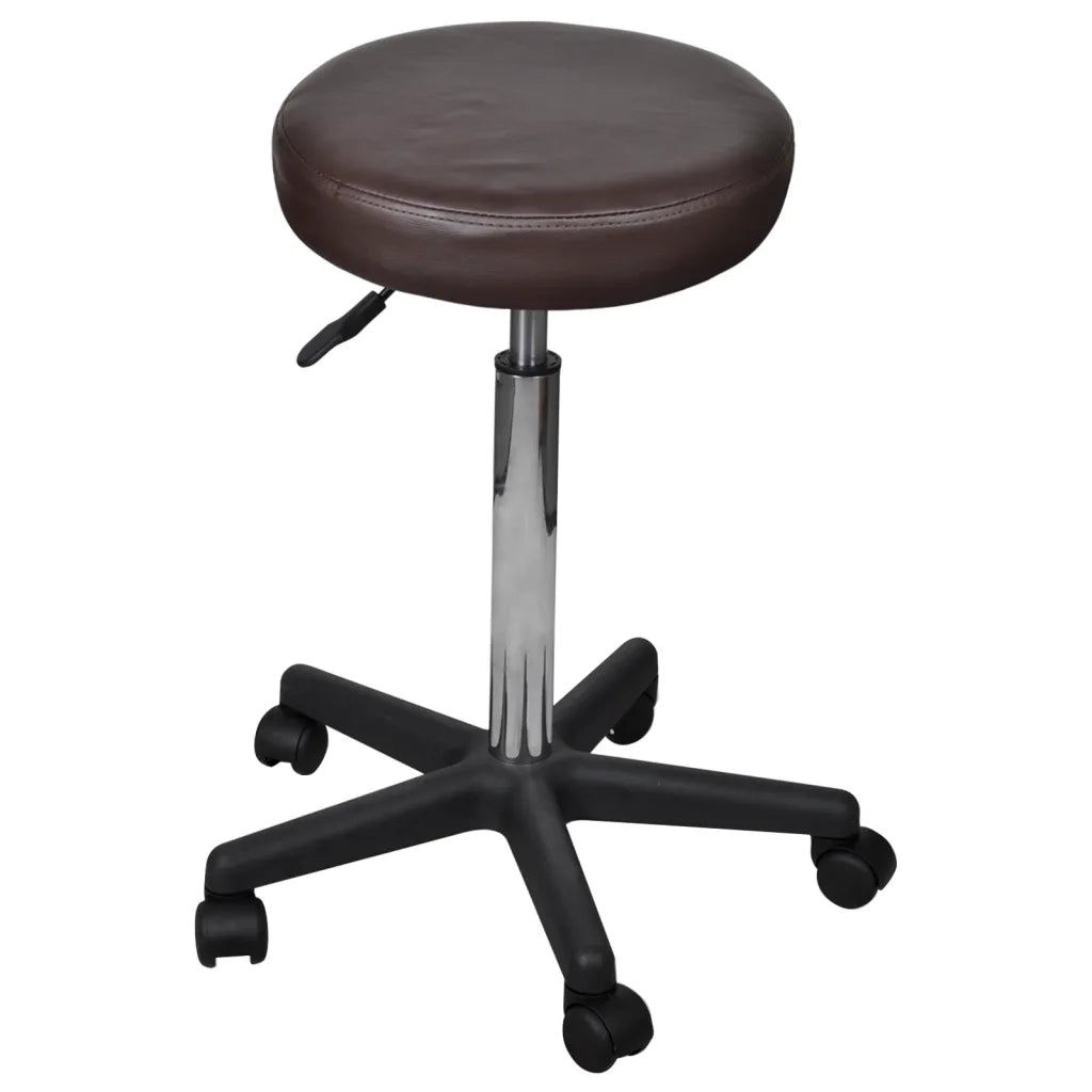 Sgabelli da Ufficio | Sedia da Gaming 2 pz Marroni 35,5x84 cm in Similpelle