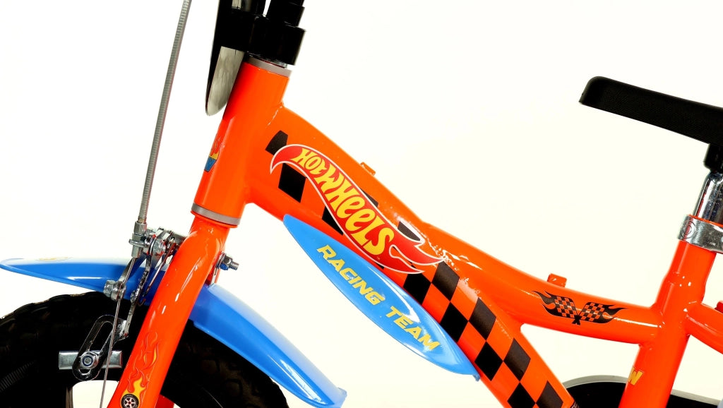 HOT WHEELS 12", bicicletta per bambini, bici bambino, adatta a bambini tra i 3 e i 5 anni, per altezza tra 85 e 105 cm,