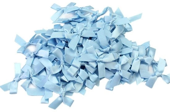 Decorazioni per regali 100 pezzi - Piccoli strass di seta - Lint decorativo - Per matrimoni e Natale - Confezioni di regalo - Per DIY e cucito - Lint in poliestere 6 mm - Decorazioni per confezioni di regalo