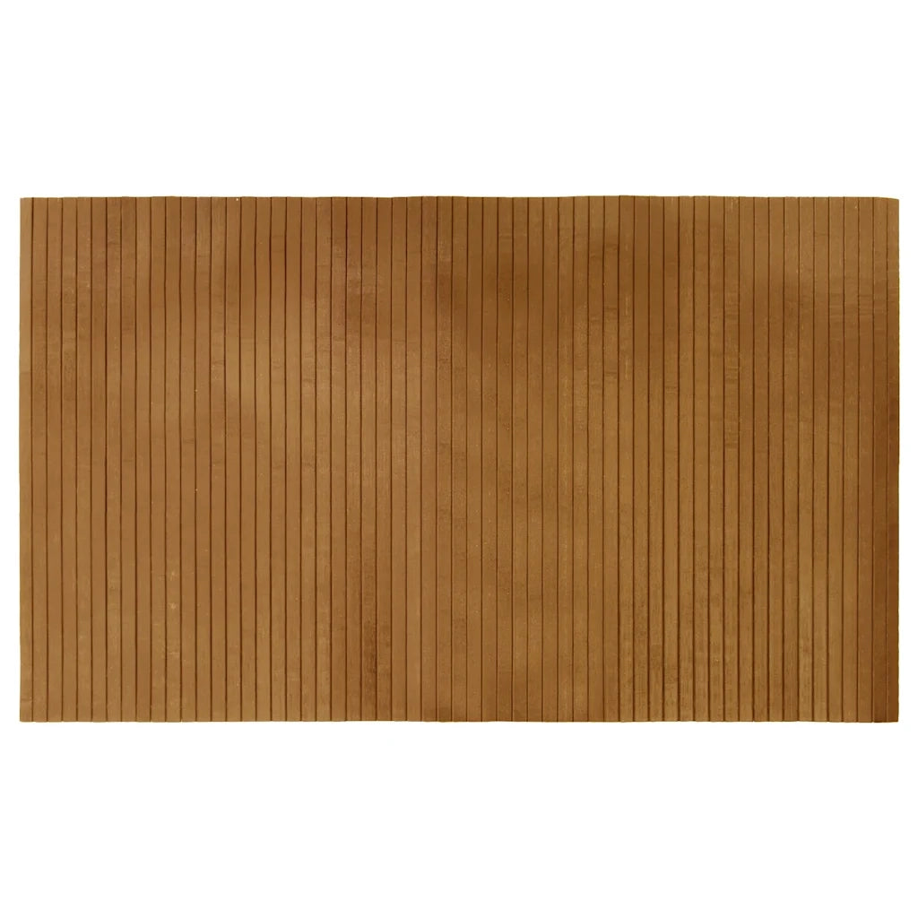 Tappeto Rettangolare Marrone 60x100 cm in BambÃ¹