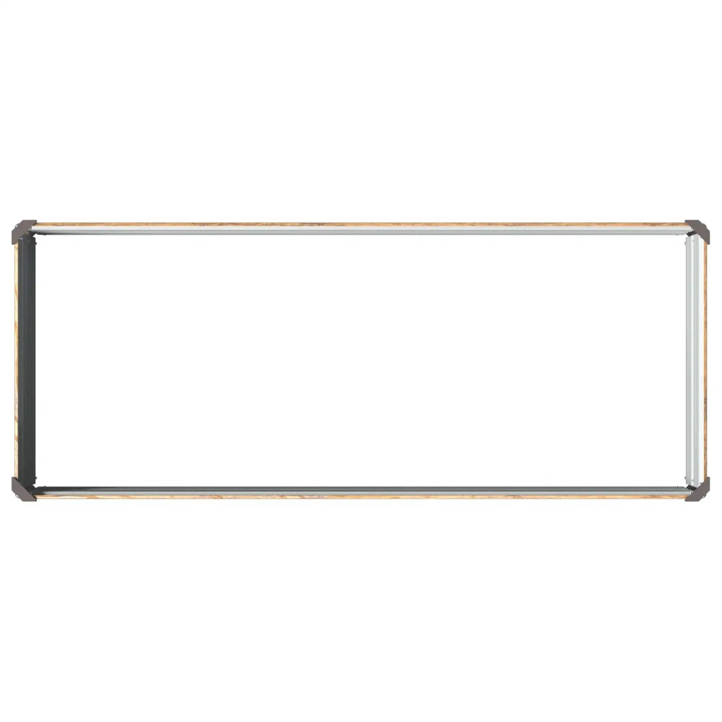 Letto rialzato da giardino Marrone legno 100 x 40 x 24 cm 8006306