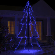 Albero di Natale a Cono 360 LED per Interni Esterni 143x250 cm cod mxl 25851