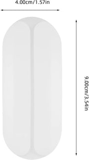 Supporti per spalle antiscivolo - Pads in silicone - Design discreto - Materiale idrorepellente - 6 pezzi - Migliorato il comfort di portata - Imbottiture per reggiseni