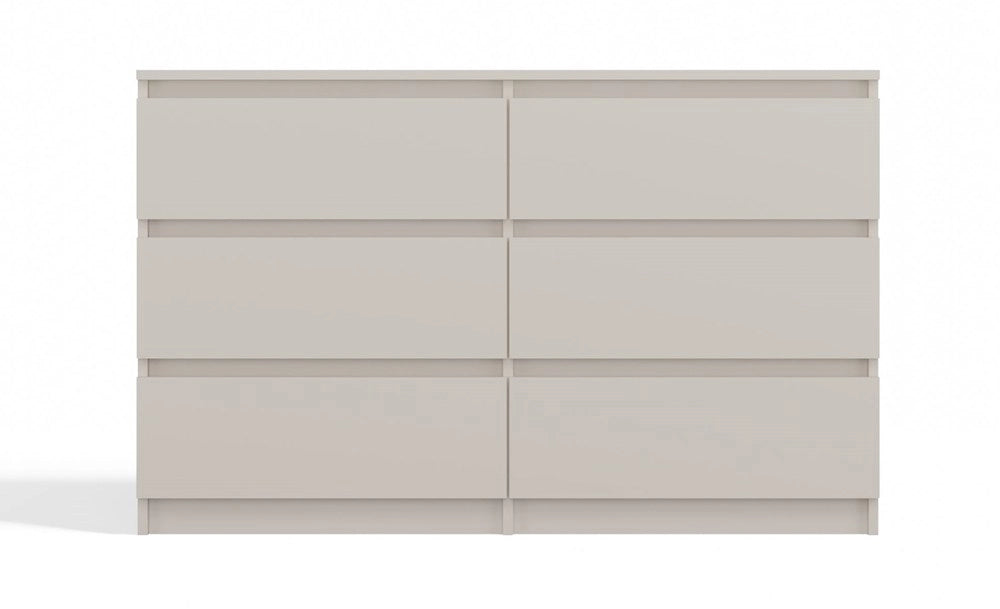 Cassettiera MALWA M6/120 cashmere per camera e soggiorno