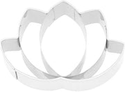 Forma di stampo a fiore di loto in acciaio inossidabile, dimensioni 2,5×6×4 cm, codice 189409