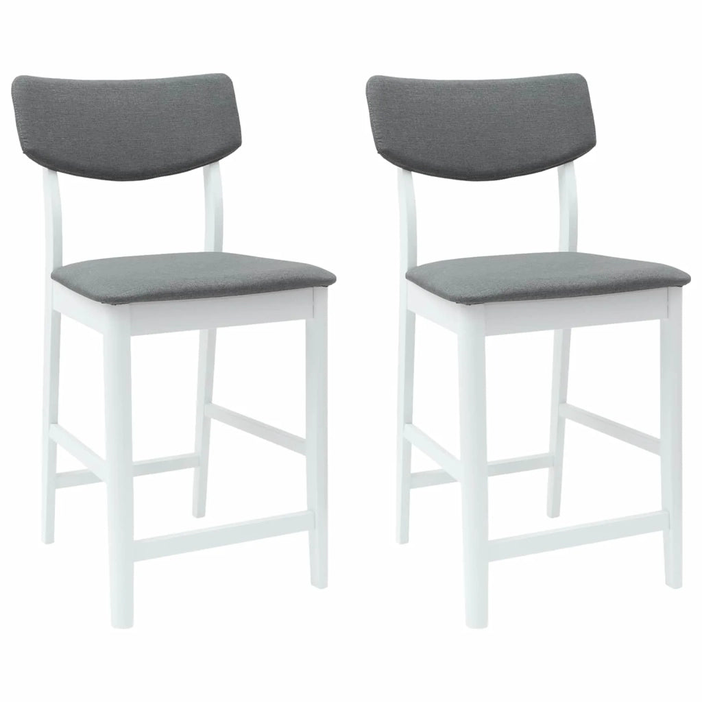 Sedie da pranzo 2 pcs Bianco 48 x 49 x 95 cm
