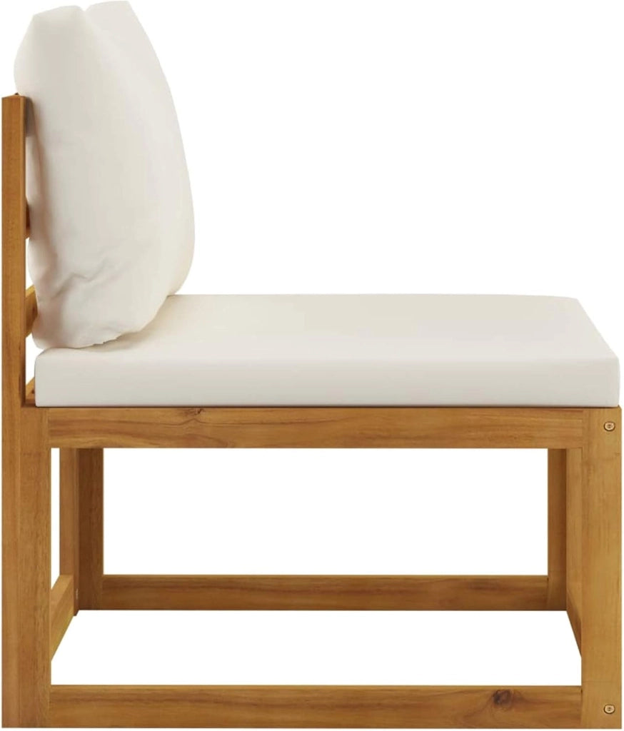 Set di mobili da giardino e cuscini, set da giardino, set da giardino, mobili da giardino, mobili da giardino esterni, set da giardino, divano da giardino, terrazza, 6 pezzi in legno massello