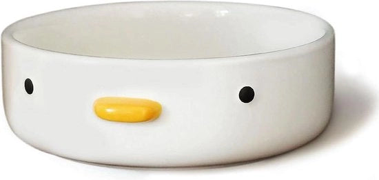 Salata per anatra divertente - ciotola in ceramica sicura a mano - 16 cm - grande ciotola per noodle