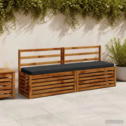 Cuscini per Panchina a 2 Pezzi VUGHT 2 pz 100% Poliestere 951529