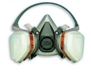 3M RESPIRATORE 6212M A1P2R C/2 FILTRI A1E 4 FILTRI P2R