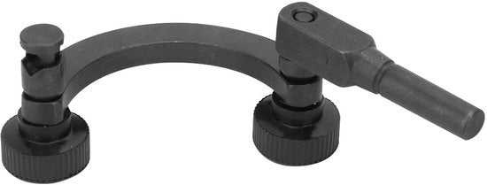 Supporto per orologio da parete 8 mm - Manubrio curvo - Confronto di connessione - Acciaio inossidabile - Facile da utilizzare - Lunga durata - Supporto per orologio