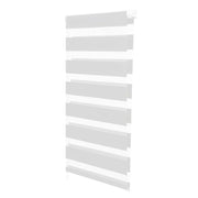 IDMarket - Tenda a rullo zebrata giorno-notte 60 x 170 cm bianca
