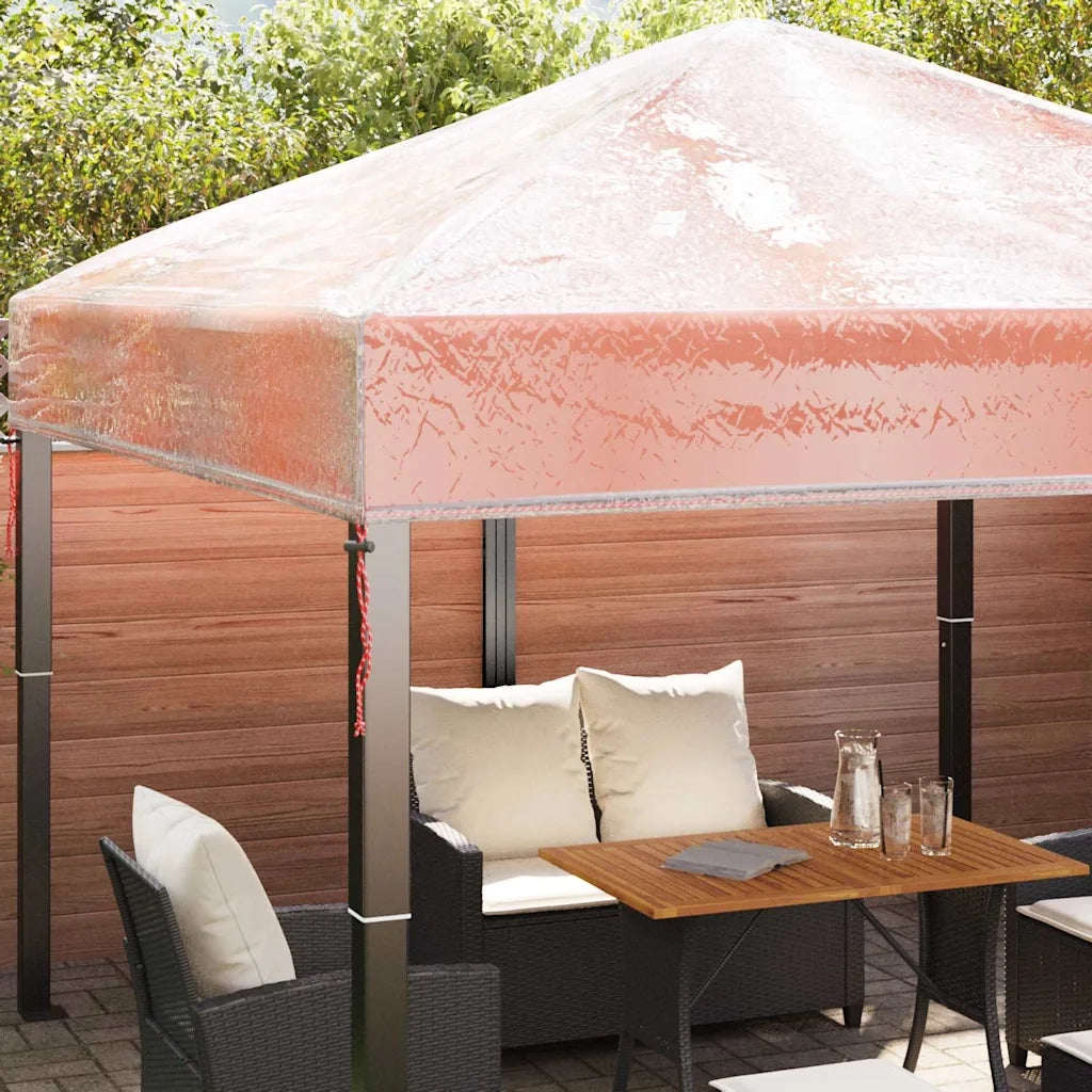 Sostituzione Copertura Gazebo 300 x 300 x 26 cm Trasparente PVC CFW9247701