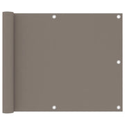 Paravento da Balcone Talpa 75x600 cm Tessuto Oxford