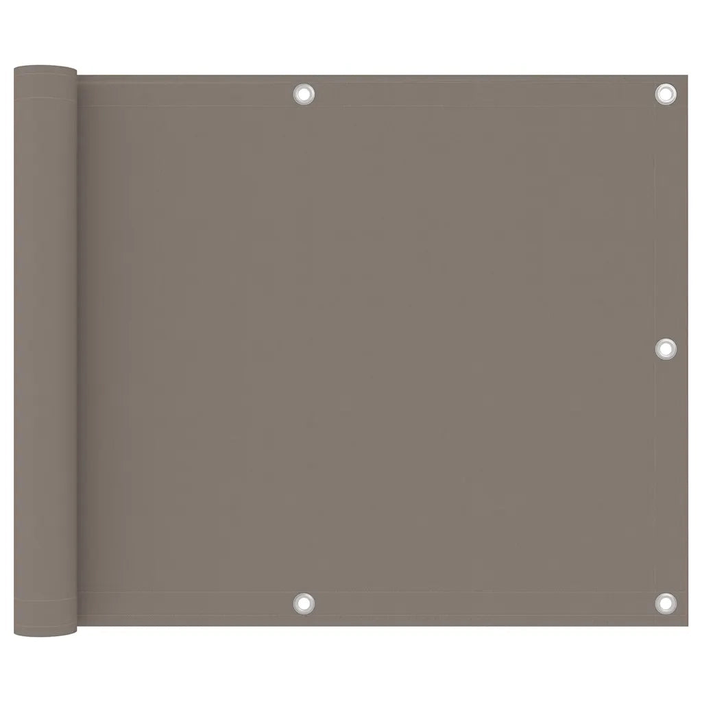 Paravento da Balcone Talpa 75x600 cm Tessuto Oxford