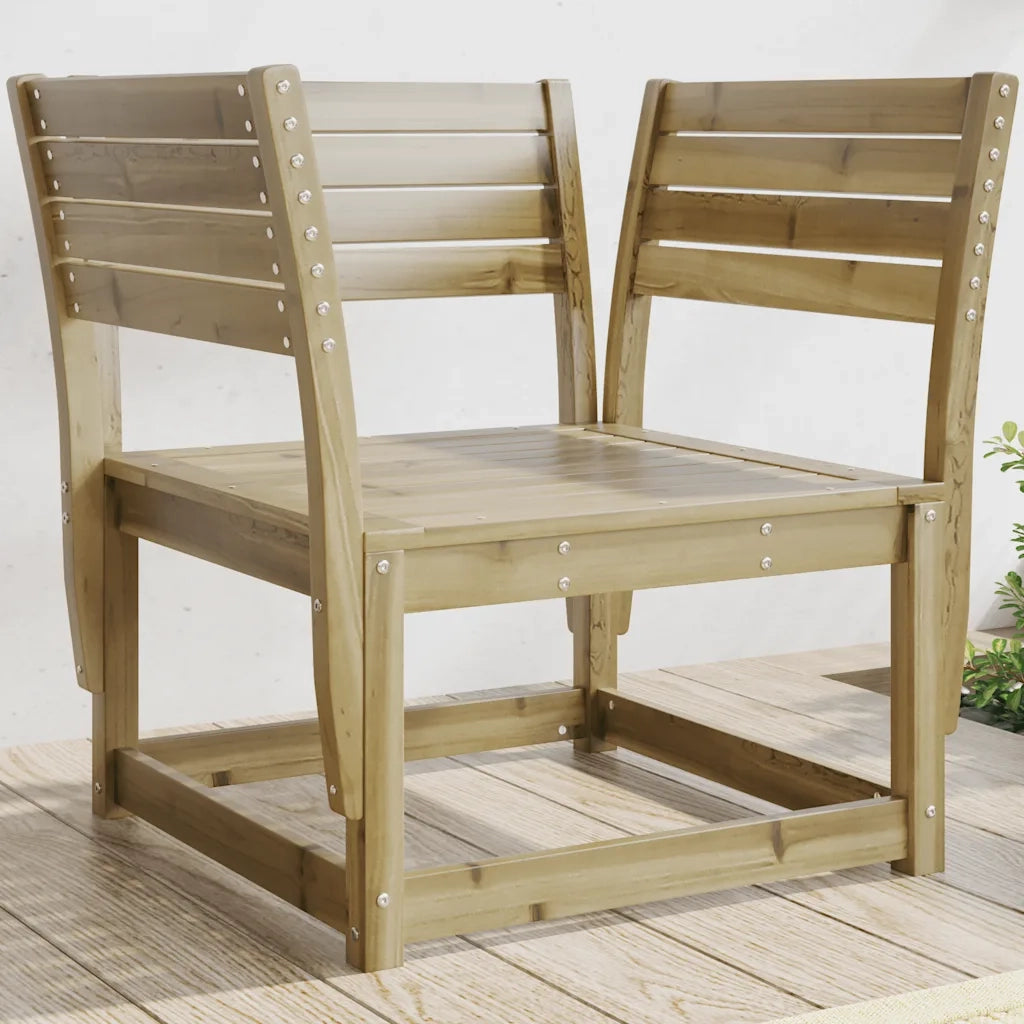 Sedia da Giardino in Legno di Pino Impregnato CFW3554653