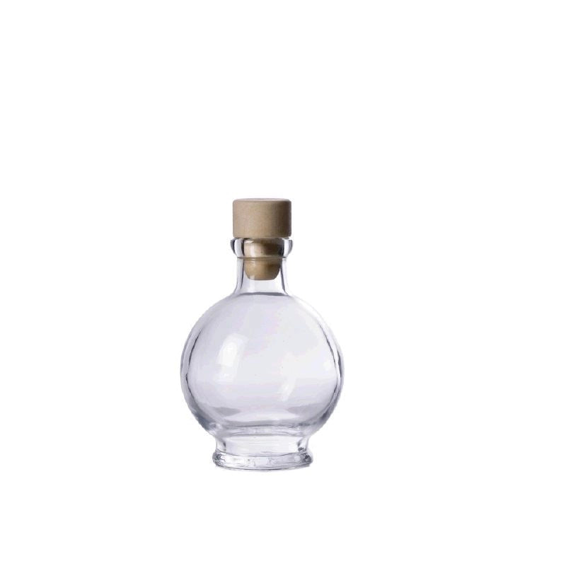 Bottiglia Liquore Limoncello Palla Liscia con Tappo 200 cc