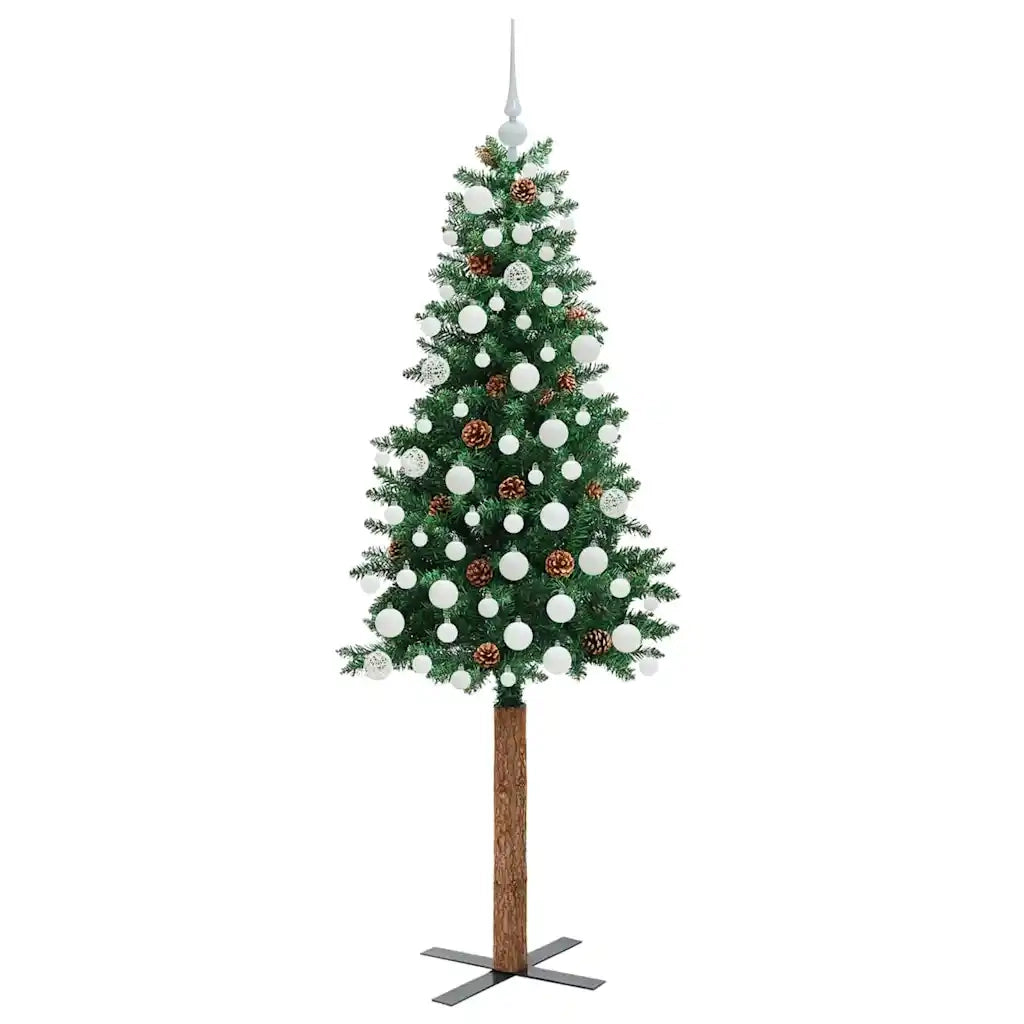 Albero di Natale | Decorazioni natalizie snodato con 300 LED con supporto Verde 180 cm