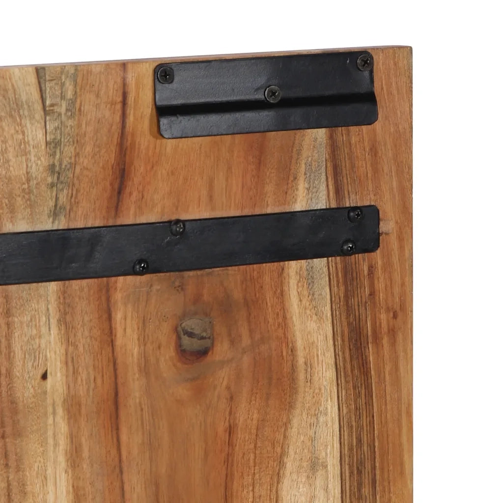 Testiera 180 cm in Legno Massello di Acacia
