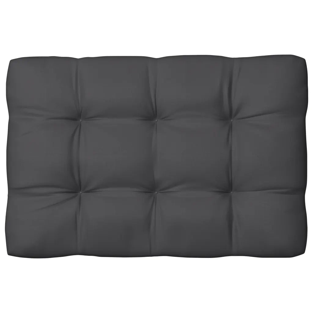 Cuscini per Divano su Pallet 7 pz Antracite 314588