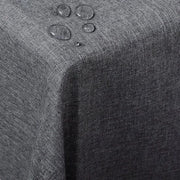 Tavolo Quadrato con Copertura Facile da Pulire, Copertura per Tavolo con Aspetto di Lino, Lavabile, Resistente alle Macchie, Diverse Colori e Dimensioni