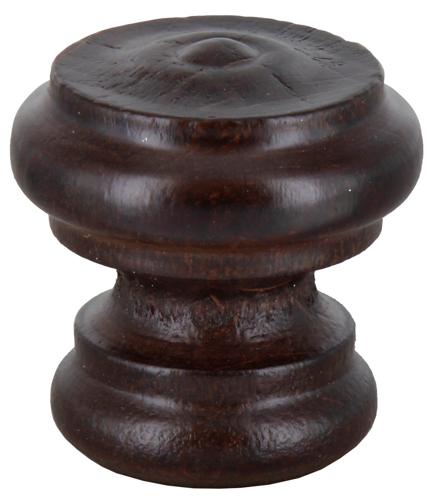 pomolo in legno noce art.102a mm.38 cod:ferx.5252