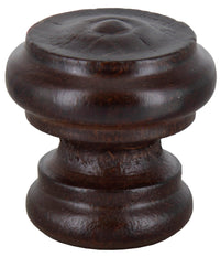 pomolo in legno noce art.102a mm.38 cod:ferx.5252