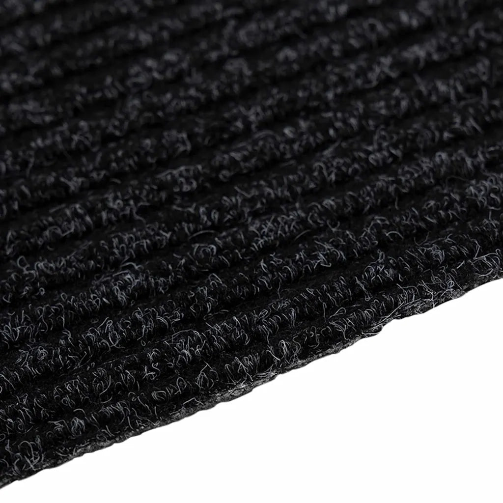 Runner in Moquette Antracite 80 x 500 cm Tessuto