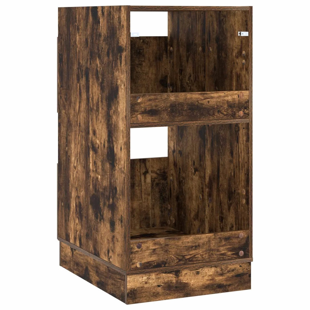 Mobile da lavanderia con porta Rovere fumé Legno multistrato 3422804