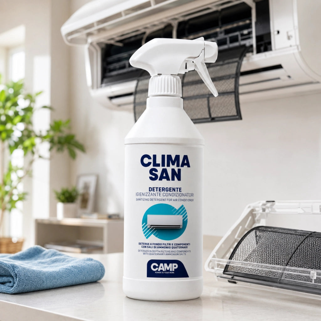 Camp climasan detergente per filtri e componenti climatizzatori 750 ml 3 pezzi