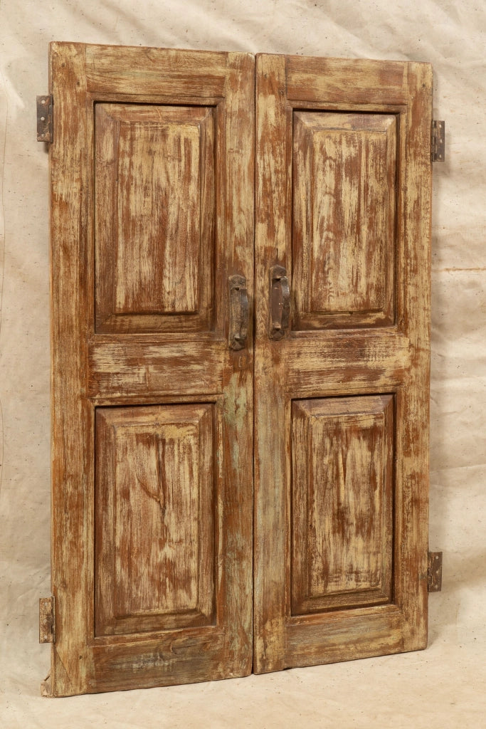 Biscottini Tapparella / scurino in legno massello di teak, articolo antico perfettamente restaurato