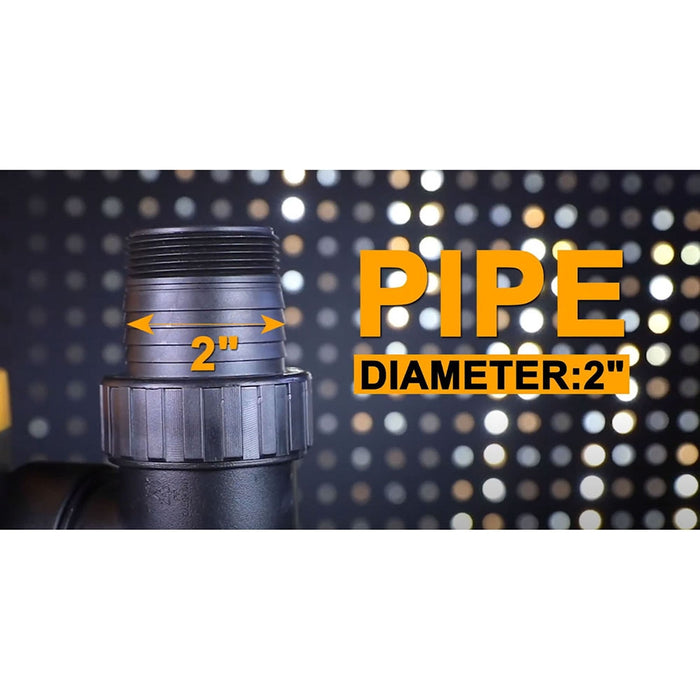 Pompa immersione 1000 W sommersa acque sporche nere - Ingco SPD10001