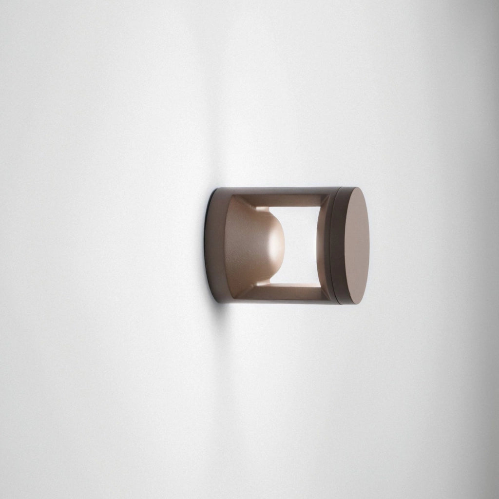 APPLIQUE LED WAMI BRONZO 12W 1530LM CCT 3000K / 4000K IP65 12X14,4X12CM