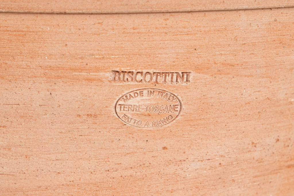 Biscottini Vaso in Terracotta 100% Made in Italy interamente Lavorata a Mano realizzato